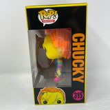 Funko Pop! Movies Bride Of Chucky Blacklight Entertainment Earth Exclusive Chucky 315