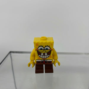 LEGO Minifigure Nickelodeon SPONGEBOB Squarepants grin bottom teeth