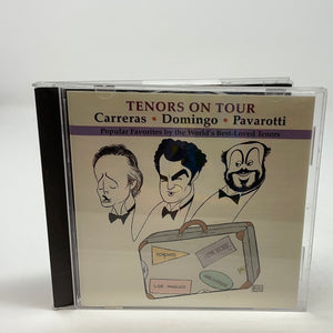 CD Tenors On Tour . Carreras . Domingo . Pavarotti . Popular Favorites By The World’s Best-Loved Tenors