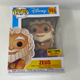 Funko Pop Disney Hercules Zeus Hot Topic Exclusive 593