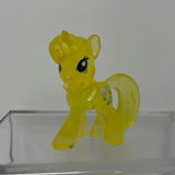 My Little Pony Mini Pony G4 Clear Lightbulb Hasbro MLP Unicorn Yellow