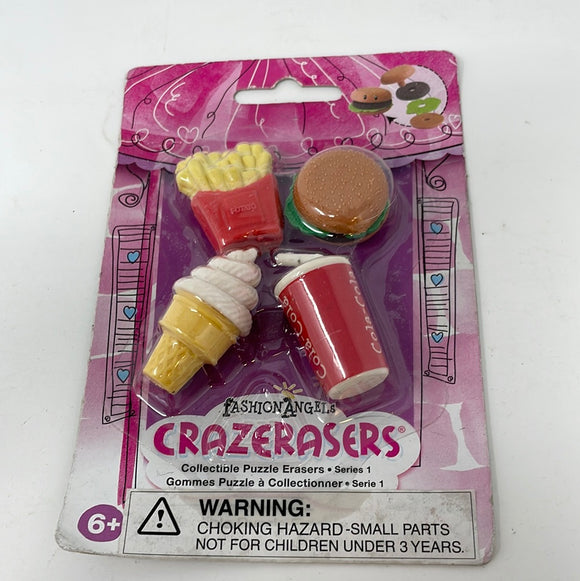 Fashion Angels Crazerasers Collectible Puzzle Erasers Series 1 Brand New