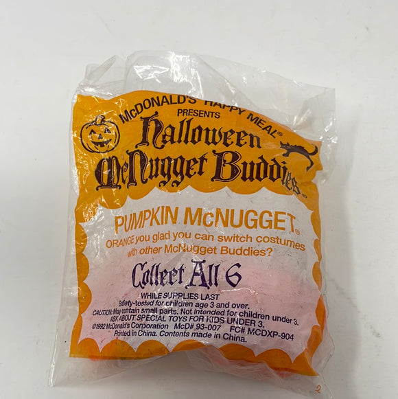 McDonald’s Happy Meal Presents Halloween McNugget Buddies Pumpkin McNugget