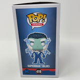 Funko Pop! Heroes Superman (Blue) 419 2021 Fall Convention Limited Edition