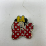 Disney Pin Minnie Mouse Peeking Behind Bow