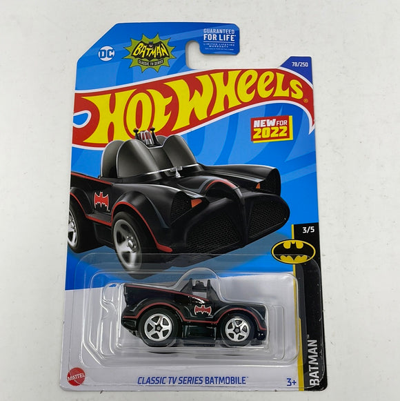 Hot Wheels 2022 Batman 3/5 Classic TV Series Batmobile 78/250