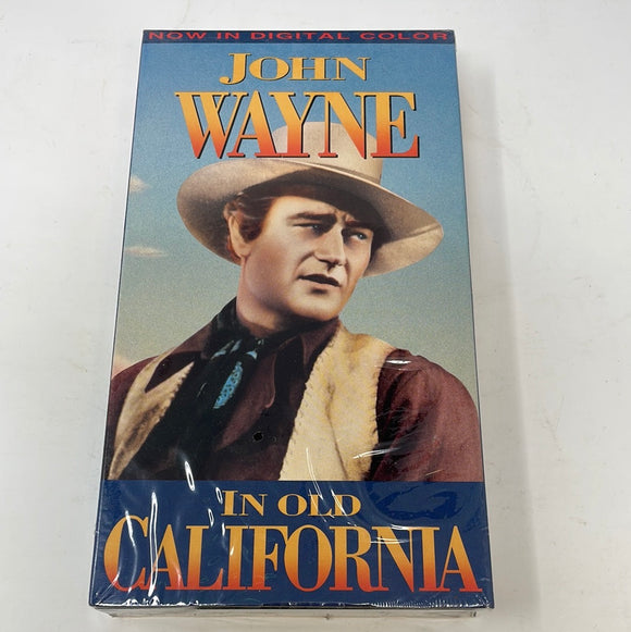 VHS John Wayne In Old California Brand New