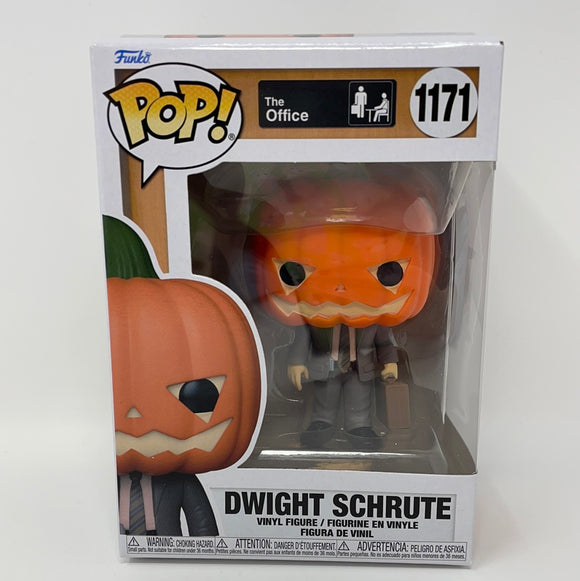 Funko Pop! TV The Office Dwight Schrute with Pumpkinhead 1171