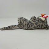 TY Beanie Baby - SILVER the Cat (5.5 inch) - MWMTs Stuffed Animal Toy
