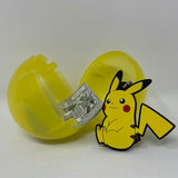 Gashapon Pokémon Rubber Mascot 14 Gacha Gasha Bandai Sitting Pikachu
