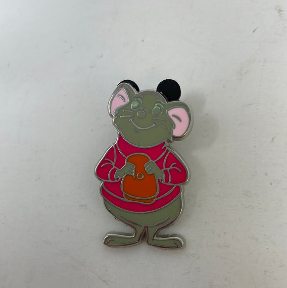 Bernard Pin From The Rescuers Down Under - Disney Red Shirt Hat Off Mouse