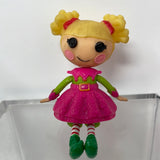 Lalaloopsy Doll Mini Holly Sleighbells Cindy Lou Who 3" Christmas 2011 MGA