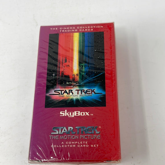 Star Trek The Motion Picture SkyBox Complete Collector Card Set Factory Sealed