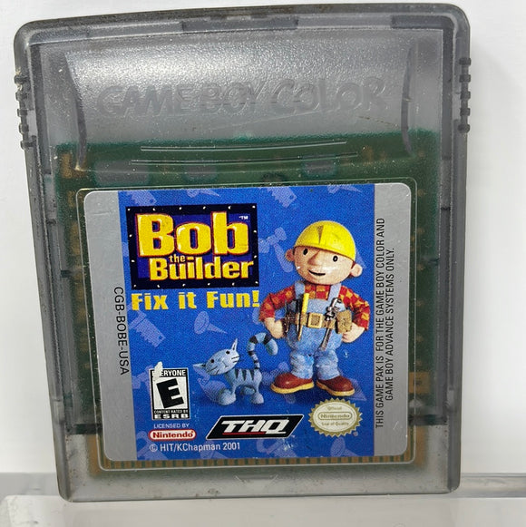 Gameboy Color Bob The Builder: Fix It Fun!