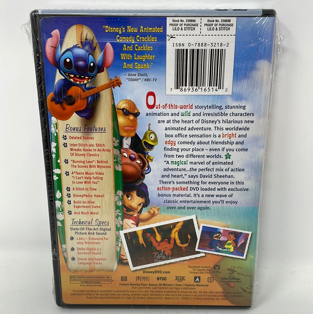 DVD Disney Lilo & Stitch – shophobbymall