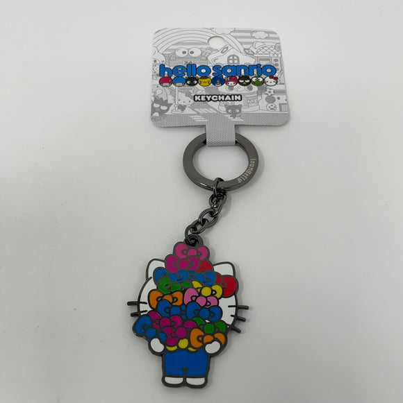 Loungefly Hello Sanrio Hello Kitty Bow 2.5” Enamel Keychain