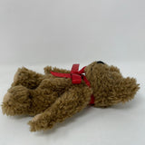 The Boyds Collection 6 Inch Brown Bear Red Bow