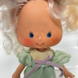 Vtg 80s Kenner Strawberry Shortcake Friend Angel Cake Doll 5.5"