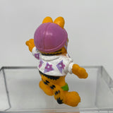 Vintage Garfield Skateboarder PVC Figure