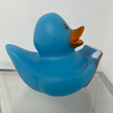 Blue Rubber Duck with Book