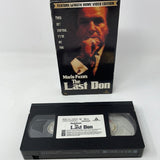 VHS Feature-Length Home Video Edition Mario Puzo’s The Last Don