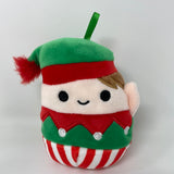 Squishmallow Mini BARTIE The ELF Christmas Ornament Size 4.5" Classic 2021