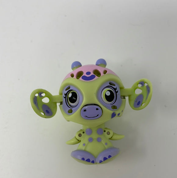 Zoobles Spring To Life 94 Giraffe Green and Purple