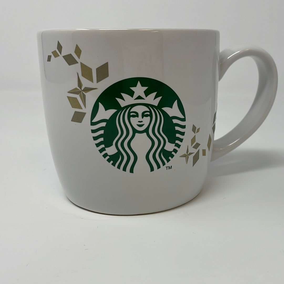 Starbucks 14oz White Ceramic Mug
