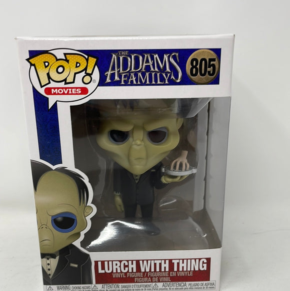 Funko Pop! Movies The Addams Family Lurch With Thing 805