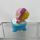 Vintage Strawberry Shortcake Angel Cake in Bathtub Mini Miniature PVC Figure