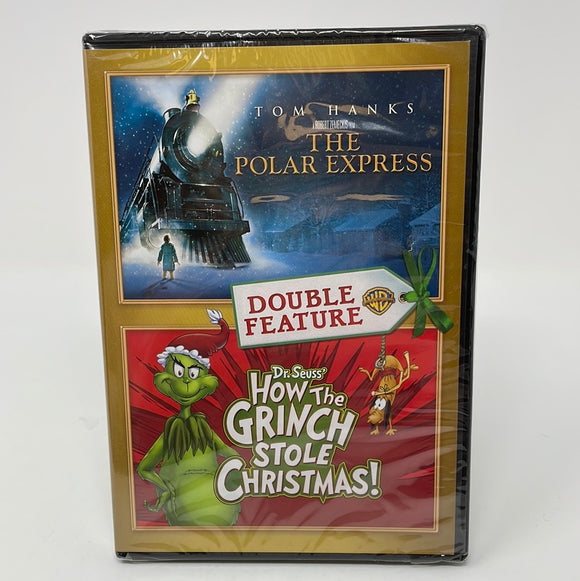 DVD The Polar Express and How The Grinch Stole Christmas Double Feature (Sealed)