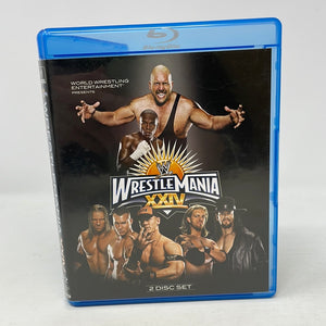 Blu-Ray W Wrestle Mania XXIV 2 Disc Set