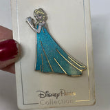 Disney Parks Pin Trading Frozen Elsa Star Blue Glitter Sparkle Dress Brand New