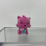 Hatchimals Colleggtibles Pink Fuzzy Kittycat Cat Blue Wings Figure