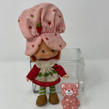 Strawberry Shortcake HERSELF And Pet Custard 1982 Vintage Lot Kenner
