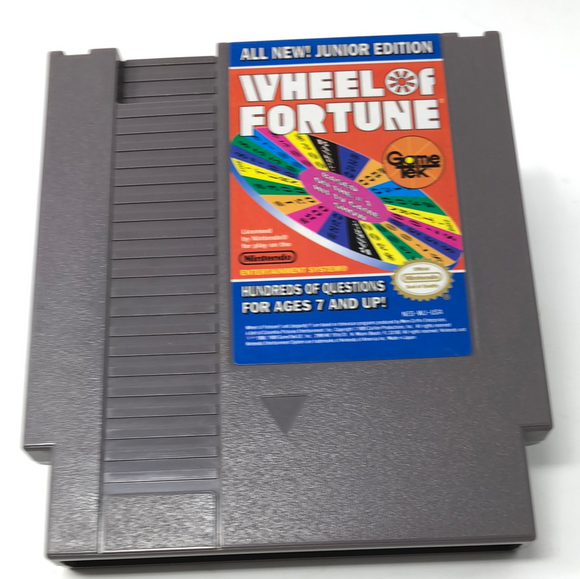 NES Wheel of Fortune Junior Edition