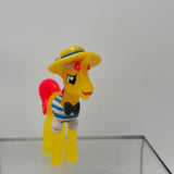 My Little Pony Hasbro G4 Blind Bag Mini Figure Flam (Mustache) Clear Neon