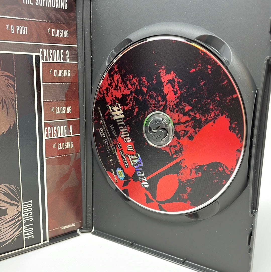 DVD Mirage Of Blaze Volume 1: The Summoning – shophobbymall
