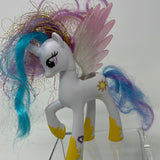 My Little Pony G4 Princess Celestia Glitter Transparent Wings Glitter Brushable Hair