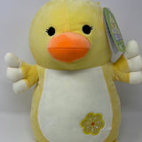 Squishmallows Divina the Yellow Chick 14" Hug Mees Plush Easter 2021