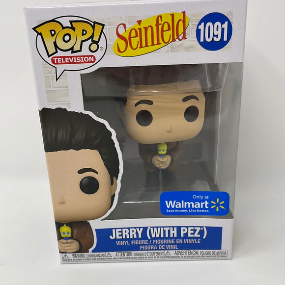 Funko Pop Television Seinfeld Jerry (With Pez) Walmart Exclusive 1091