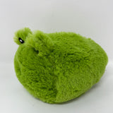 Small Fluffy Green Frog Plushie