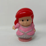 Fisher Price Little People Disney Ariel Princess Pink Dress Figure Mattel