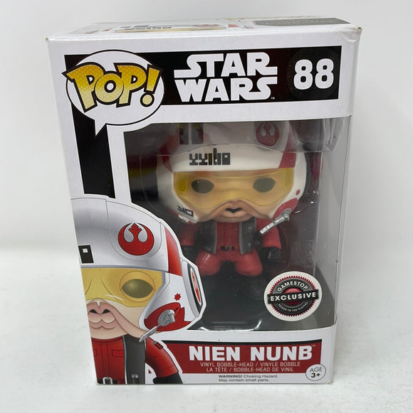 Funko Pop Star Wars GameStop Exclusive Nien Nunb 88