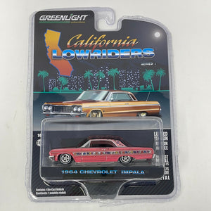 Greenlight Collectibles Series 1 1:64 California Lowriders 1964 Chevrolet Impala