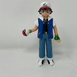 Tomy 1998 Ash Ketchum Rare Vintage Pokemon Figures 5”