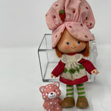 Strawberry Shortcake HERSELF And Pet Custard 1982 Vintage Lot Kenner