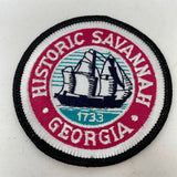 Historic Savannah Georgia 1733 Patch