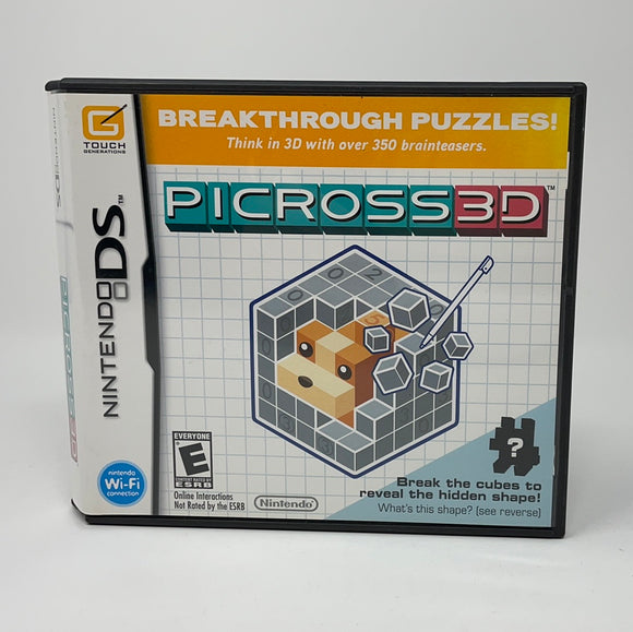 DS Picross 3D CIB