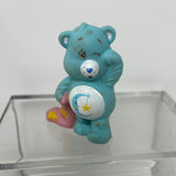 Vintage Care Bears Bedtime Bear with Blanket PVC Figure 1984 Miniature Mini